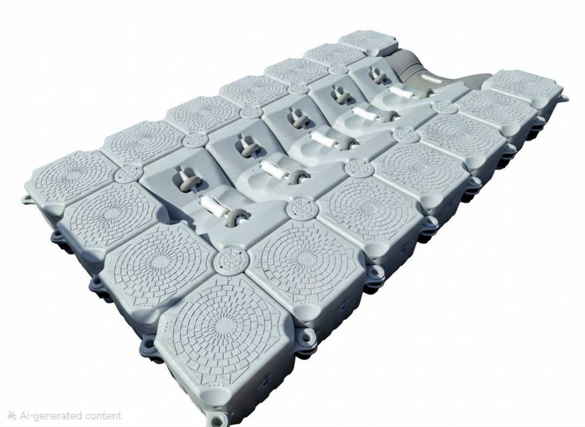 Jetski Dry Dock 3.5*2m, with large soft wheels