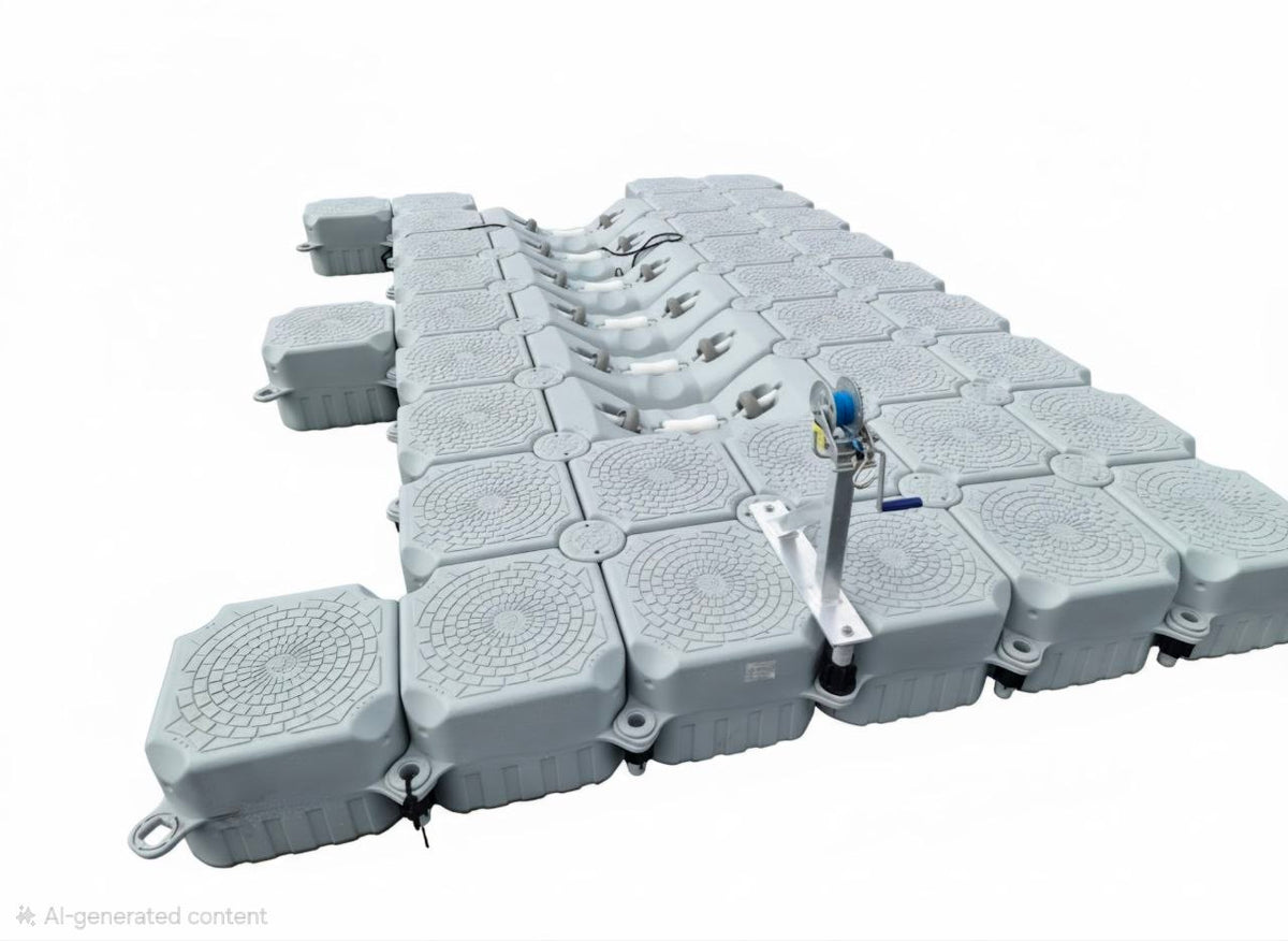 Boat Dry Dock 4.5*3m, with large soft wheels