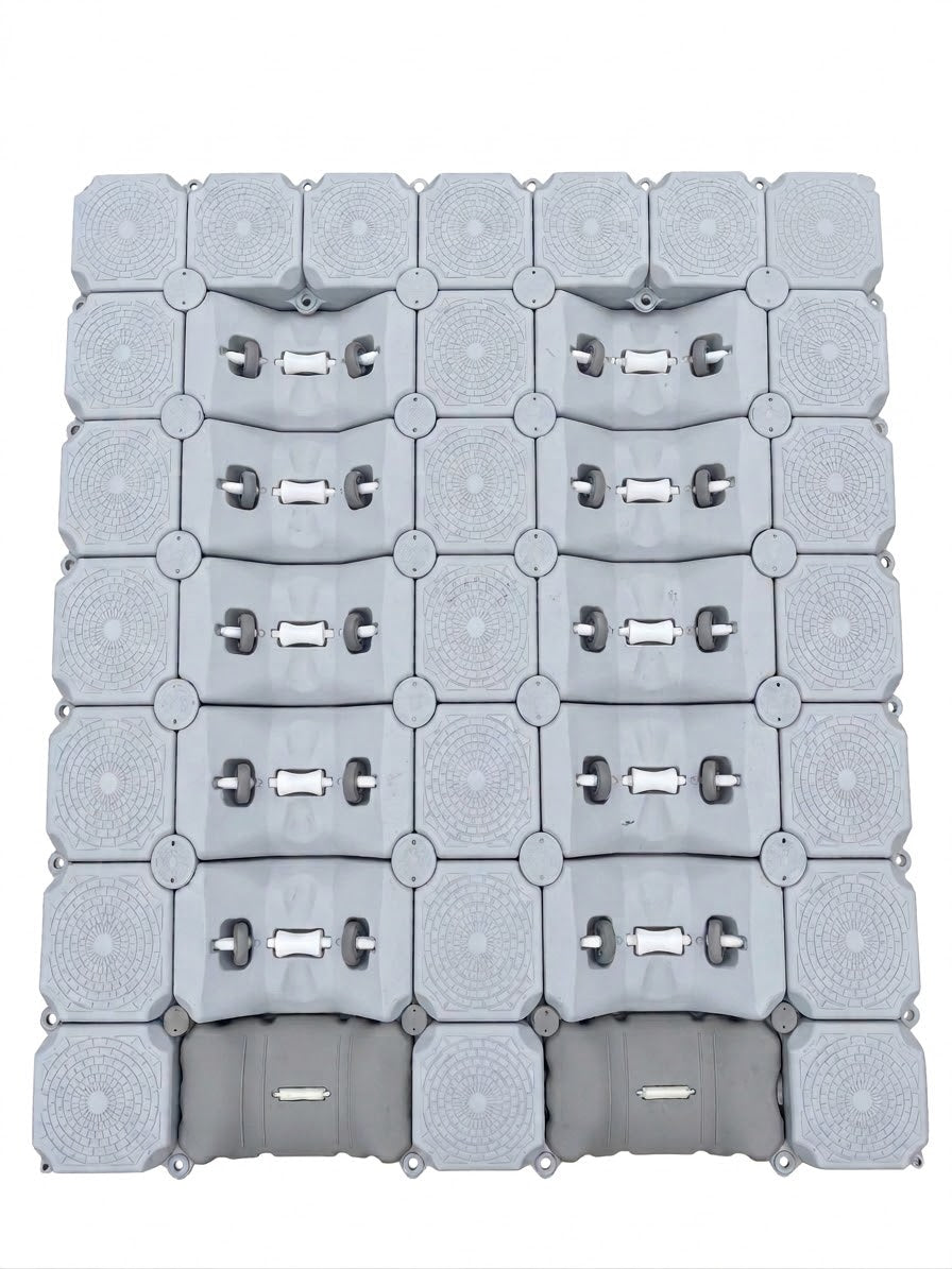 Double Jetski Dry Dock 3.5*3.5m, with large soft wheels