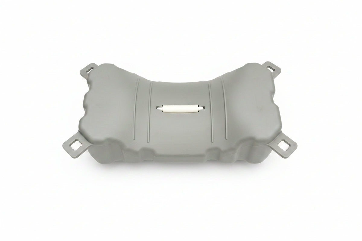 Low profile entrance u-float with a roller